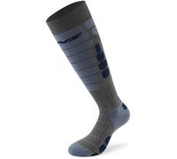 Lenz Skiing 5.0 Socks, grey/blue, size 45-47