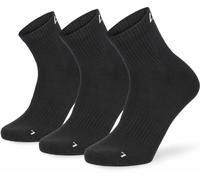 Lenz Sports Low Cut Socks - Pack of 3, black, size 35 36 37 38 for Men
