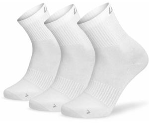 Lenz Sports Low Cut Socks - Pack of 3, white, size 39-42
