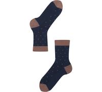 Lenz Think About Dots Ladies Socks - Pack of 2, blue-brown, size 39 40 41 42 for Women