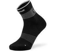 Lenz Think About Merino Outdoor 2 Low Socks, black/white, size 39-41