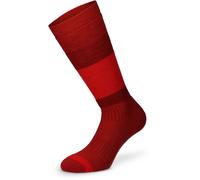 Lenz Think About Merino Winter 1 Kids Socks, red, size 31 32 33 34