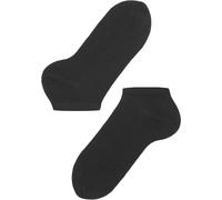 Lenz Think About Sneaker Socks - Pack of 2, black, size 45 46 47 for Men
