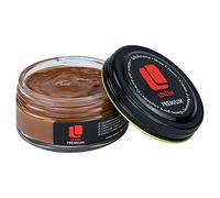 Lenzen Shoe Polish I Leather Cream for Smooth and Grained Leather (Light Brown)