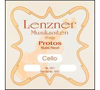 Lenzner Protos Violin Flatwound Chrome Steel String - E - 1/2 Size