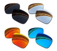 LenzProse 1.5MM Polarized Replacement Lenses for Ray-Ban Meta Wayfarer RW4012 53mm (Gen2) Smart Sunglasses, 4 Pairs Pack Polarized-1.5mm, 53MM