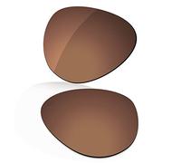 LenzReborn Polarized Lens Replacement compatible with Ray-Ban RB3026 Sunglass - Rust Brown - Polarized