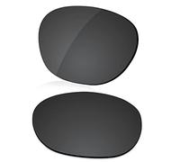 LenzReborn Polarized Lens Replacement compatible with Ray-Ban RB3136-58 Sunglass - Dark Black - Polarized