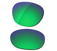 LenzReborn Polarized Lens Replacement compatible with Ray-Ban RB4089-62 Sunglass - Lawn Green - Polarized Mirrored