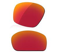 LenzReborn Polarized Lens Replacement compatible with Ray-Ban RB4179-62 Litecompatible withce Sunglass - Fire Red - Polarized Mirrored