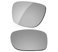 LenzReborn Polarized Lens Replacement Compatible with Ray-Ban RB4181-57 Sunglass - Silver Grey - Polarized Mirrored
