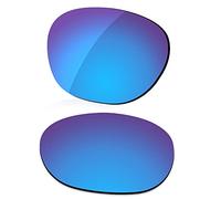 LenzReborn Polarized Lens Replacement compatible with Ray-Ban RB4260D-57 Sunglass - Ice Blue - Polarized Mirrored