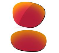 LenzReborn Polarized Lens Replacement compatible with Ray-Ban RB8313-61 Sunglass - Fire Red - Polarized Mirrored