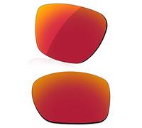 LenzReborn Polarized Lens Replacement for Arnette Fastball AN4202 Sunglass - Fire Red - Polarized Mirrored