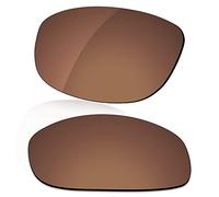 LenzReborn Polarized Lens Replacement for Bolle Anaconda 10338-64mm Sunglass - Rust Brown - Polarized