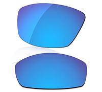 LenzReborn Polarized Lens Replacement for Bolle Python 11328-67mm Sunglass - Ice Blue - Polarized Mirrored