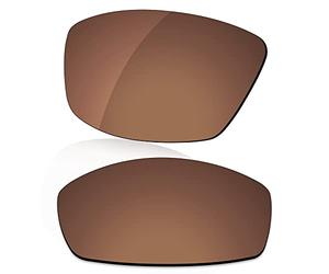 LenzReborn Polarized Lens Replacement for Bolle Python 11328-67mm Sunglass - Rust Brown - Polarized