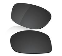 LenzReborn Polarized Lens Replacement for Bolle Recoil 10405 Sunglass - Dark Black - Polarized