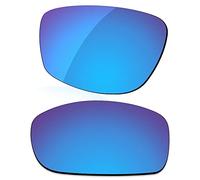 LenzReborn Polarized Lens Replacement for Maui Jim Stingray Sunglass - Ice Blue - Polarized Mirrored