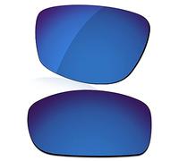 LenzReborn Polarized Lens Replacement for Oakley Canteen 2014 Sunglasses - Navy Blue - Polarized Mirrored Wrap Around Men's Sporty Sunglass Lens