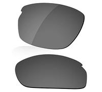 LenzReborn Polarized Lens Replacement for Oakley Carbon Shift OO9302 Sunglass - Bright Black - Polarized Mirrored