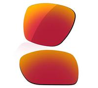 LenzReborn Polarized Lens Replacement for Oakley Catalyst OO9272 Sunglass - Fire Red - Polarized Mirrored