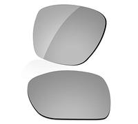 LenzReborn Polarized Lens Replacement for Oakley Catalyst OO9272 Sunglass - Silver Grey - Polarized Mirrored