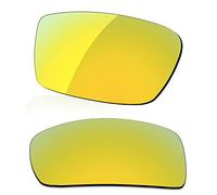 LenzReborn Polarized Lens Replacement for Oakley Crankshaft OO9239 Sunglass - Golded Yellow - Polarized Mirrored