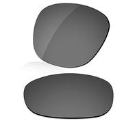 LenzReborn Polarized Lens Replacement for Oakley Drop In OO9232 Sunglass - Bright Black - Polarized Mirrored