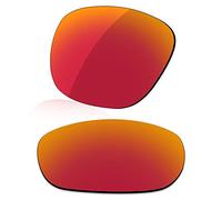 LenzReborn Polarized Lens Replacement for Oakley Enduro OO9223 Sunglass - Fire Red - Polarized Mirrored