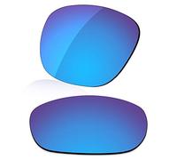 LenzReborn Polarized Lens Replacement for Oakley Enduro OO9223 Sunglass - Ice Blue - Polarized Mirrored
