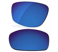 LenzReborn Polarized Lens Replacement for Oakley Fives Squared Sunglass - Navy Blue - Polarized Mirrored