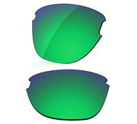 LenzReborn Polarized Lens Replacement for Oakley Frogskins Lite OO9374 Sunglass - Lawn Green - Polarized Mirrored