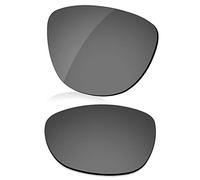 LenzReborn Polarized Lens Replacement for Oakley Frogskins OO9013 Sunglass - Bright Black - Polarized Mirrored