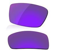 LenzReborn Polarized Lens Replacement for Oakley Gascan OO9014 Sunglass - Grape Violet - Polarized Mirrored