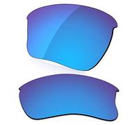 LenzReborn Polarized Lens Replacement for Oakley Half Jacket 2.0 XL OO9154 Sunglass - Ice Blue - Polarized Mirrored