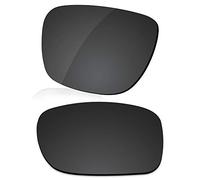 LenzReborn Polarized Lens Replacement for Oakley Hijinx Sunglass - Dark Black - Polarized