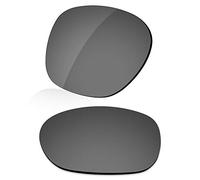 LenzReborn Polarized Lens Replacement for Oakley Latch OO9265 Sunglass - Bright Black - Polarized Mirrored