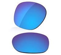 LenzReborn Polarized Lens Replacement for Oakley Latch OO9265 Sunglass - Ice Blue - Polarized Mirrored