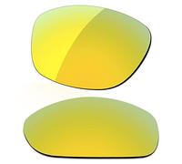 LenzReborn Polarized Lens Replacement for Oakley Pit Bull OO9127 Sunglass - Golded Yellow - Polarized Mirrored