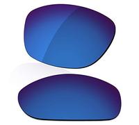 LenzReborn Polarized Lens Replacement for Oakley Pit Bull OO9127 Sunglass - Navy Blue - Polarized Mirrored
