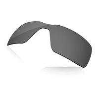 LenzReborn Polarized Lens Replacement for Oakley Probation OO4041 Sunglass - Bright Black - Polarized Mirrored