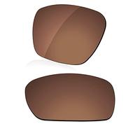 LenzReborn Polarized Lens Replacement for Oakley Sliver Stealth OO9408 Sunglass - Rust Brown - Polarized