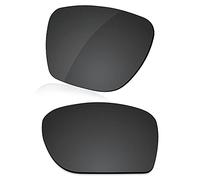 LenzReborn Polarized Lens Replacement for Oakley Sylas OO9448 Sunglass - Dark Black - Polarized