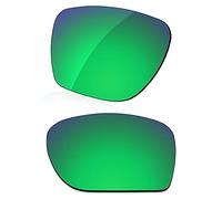 LenzReborn Polarized Lens Replacement for Oakley Sylas OO9448 Sunglass - Lawn Green - Polarized Mirrored