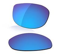 LenzReborn Polarized Lens Replacement for Oakley Tightrope OO4040 Sunglass - Ice Blue - Polarized Mirrored