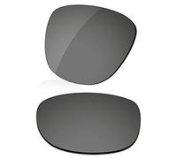 LenzReborn Polarized Lens Replacement for Oakley Trillbe X OO9340 Sunglass - Bright Black - Polarized Mirrored