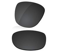LenzReborn Polarized Lens Replacement for Oakley Trillbe X OO9340 Sunglass - Dark Black - Polarized