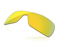 LenzReborn Polarized Lens Replacement for Oakley Turbine Rotor OO9307 Sunglass - Golded Yellow - Polarized Mirrored