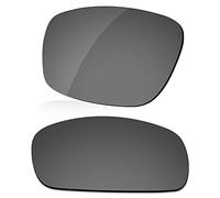 LenzReborn Polarized Lens Replacement for Oakley Valve New 2014 OO9236 Sunglass - Bright Black - Polarized Mirrored